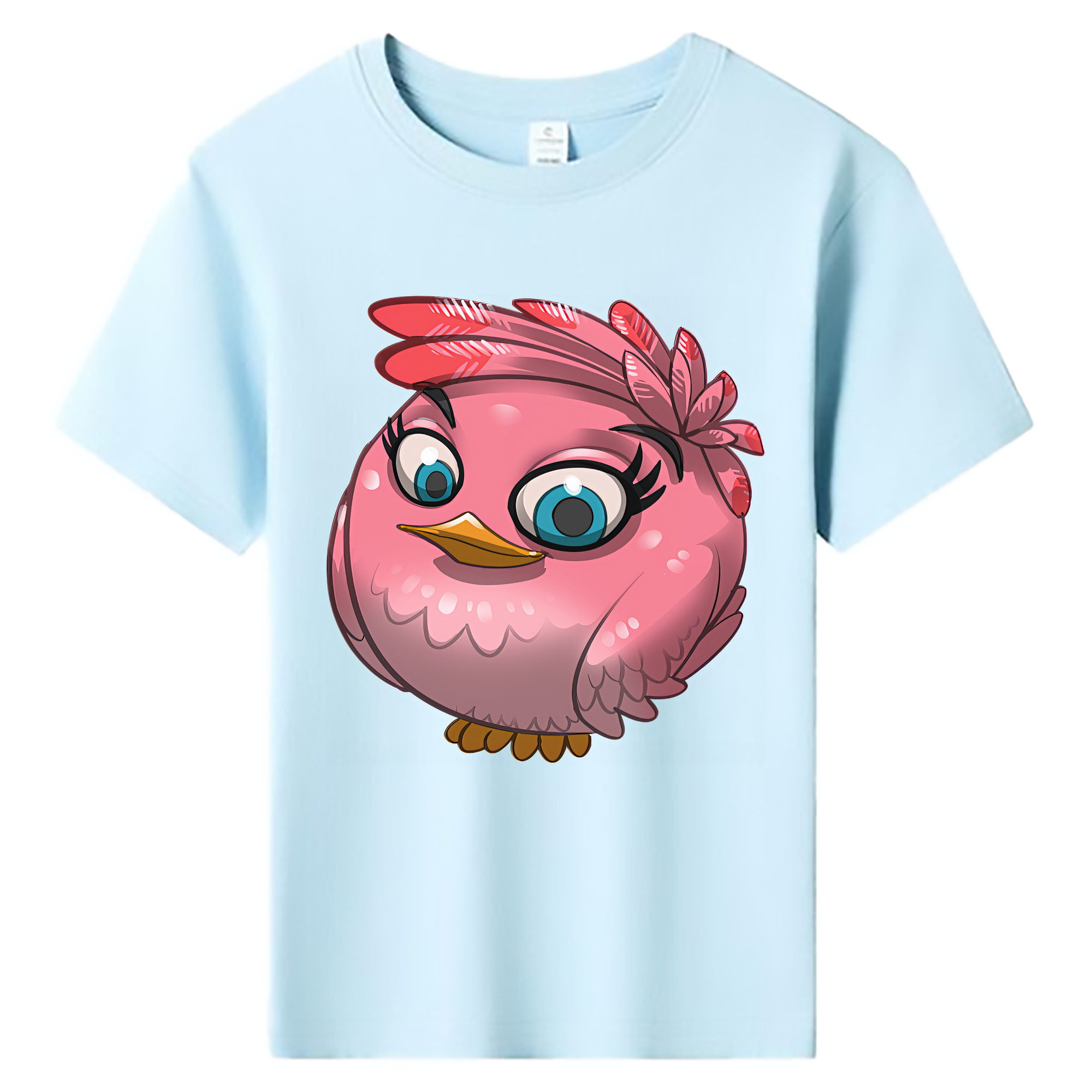 （画像用） Angry Birds アングリーバード 綿100％キッズTシャツ（フロントプリント）